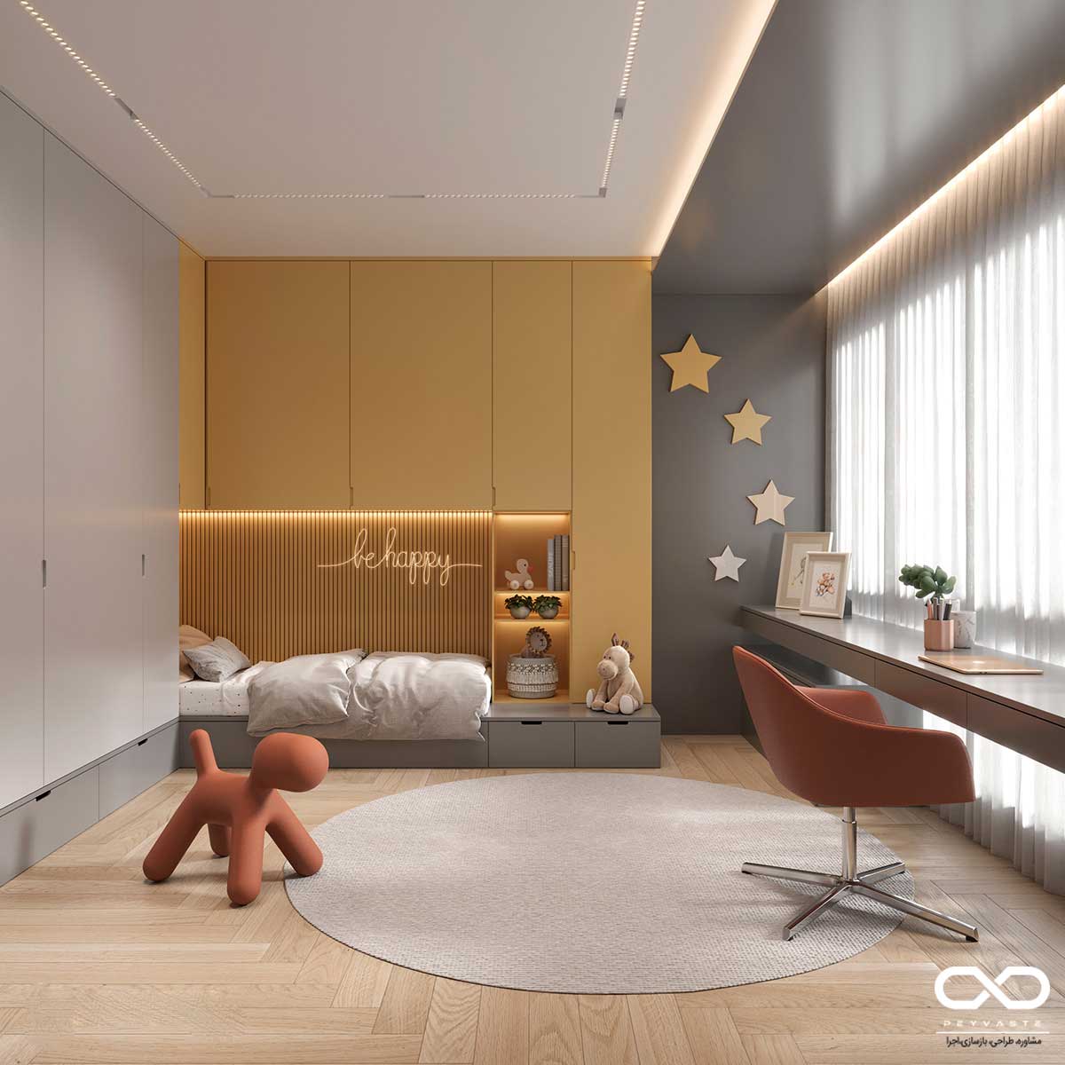 طراحی اتاق خواب کودکان